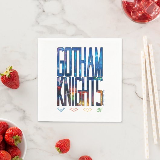 Gotham Knights City Lettering Servet (Insitu)