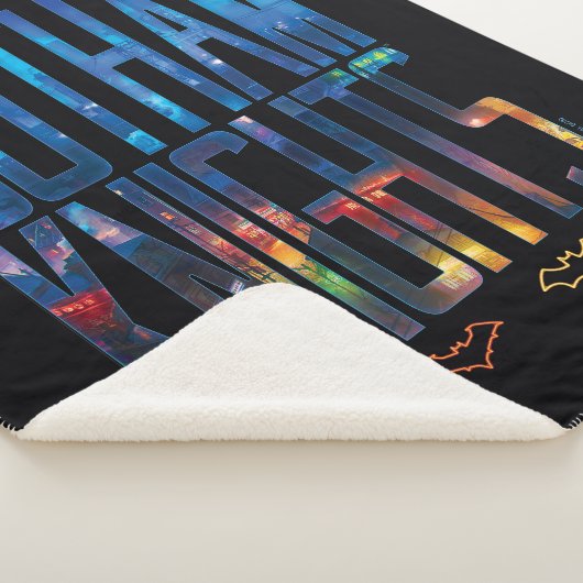 Gotham Knights City Lettering Sherpa Deken (3/4)