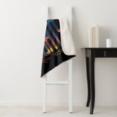 Gotham Knights City Lettering Sherpa Deken (In situ)