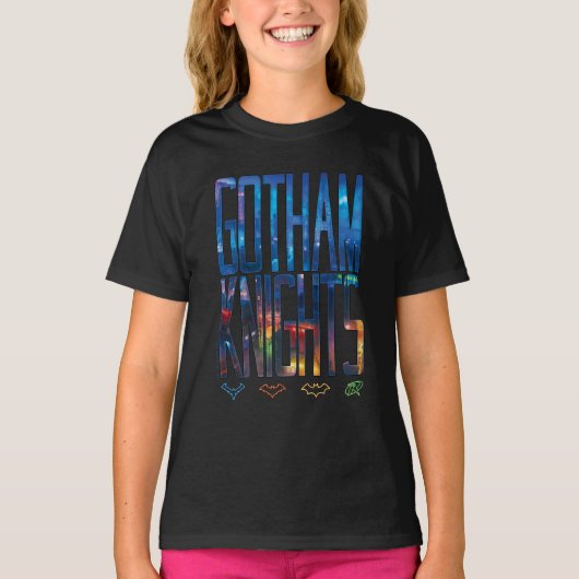 Gotham Knights City Lettering T-shirt (Voorkant)