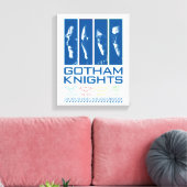 Gotham Knights Gezichtspanelen Canvas Afdruk (Insitu (Woonkamer))