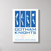 Gotham Knights Gezichtspanelen Canvas Afdruk (Voorkant)