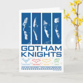 Gotham Knights Gezichtspanelen Kaart (Gele Bloem)