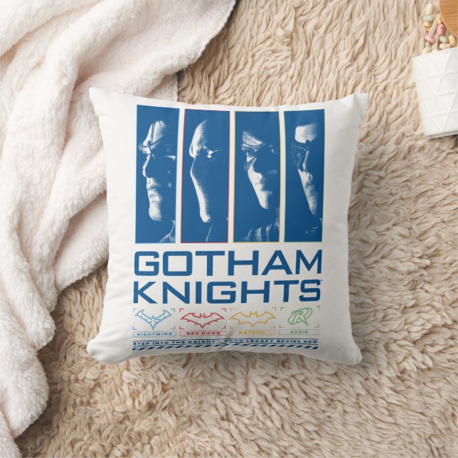 Gotham Knights Gezichtspanelen Kussen (Deken)