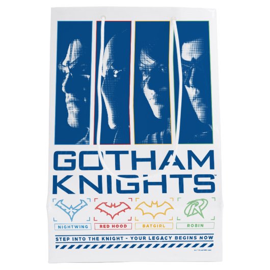 Gotham Knights Gezichtspanelen Medium Cadeauzakje (Achterkant)