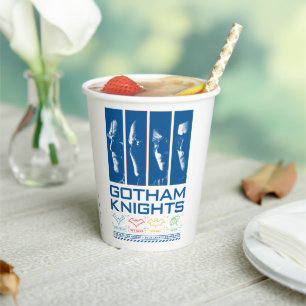 Gotham Knights Gezichtspanelen Papieren Bekers