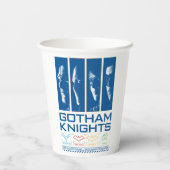 Gotham Knights Gezichtspanelen Papieren Bekers (Achterkant)