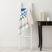 Gotham Knights Gezichtspanelen Sherpa Deken (In situ)