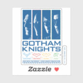 Gotham Knights Gezichtspanelen Sticker (Vel)