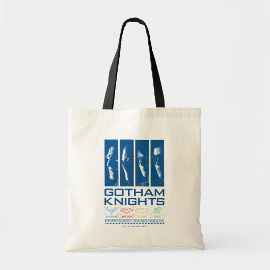 Gotham Knights Gezichtspanelen Tote Bag (Voorkant)