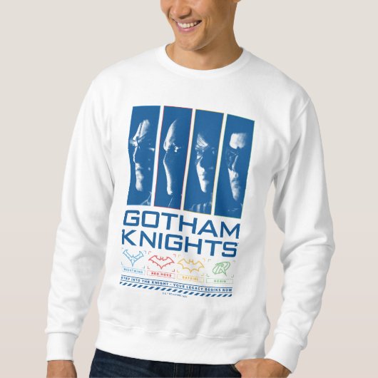 Gotham Knights Gezichtspanelen Trui (Voorkant)