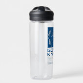 Gotham Knights Gezichtspanelen Waterfles (Voorkant)