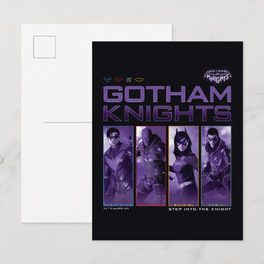 Gotham Knights Hero Panels Briefkaart (Voorkant / Achterkant)