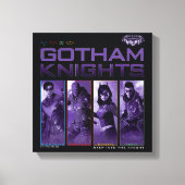 Gotham Knights Hero Panels Canvas Afdruk (Voorkant)
