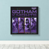 Gotham Knights Hero Panels Canvas Afdruk (Insitu (Houten vloer))