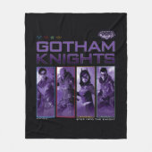Gotham Knights Hero Panels Fleece Deken (Voorkant)