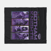 Gotham Knights Hero Panels Fleece Deken (Voorkant (Horizontaal))