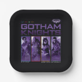 Gotham Knights Hero Panels Papieren Bordje (Voorkant)