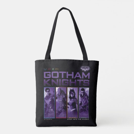 Gotham Knights Hero Panels Tote Bag (Achterkant)