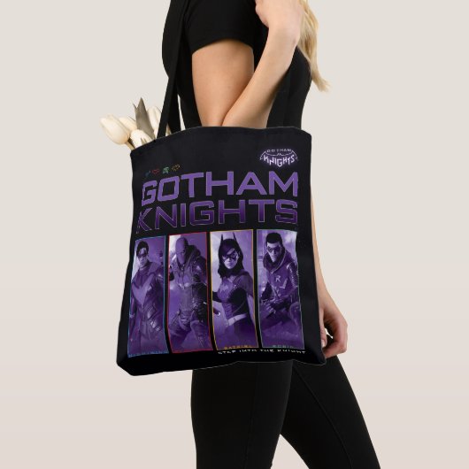 Gotham Knights Hero Panels Tote Bag (Dichtbij)