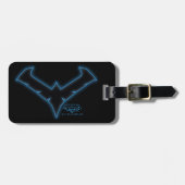 Gotham Knights Nachtelijke Logo Bagagelabel (Voorkant horizontaal)