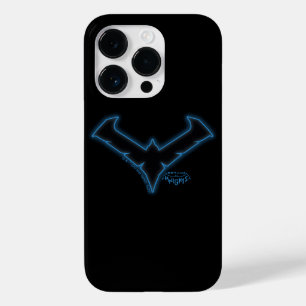 Gotham Knights Nachtelijke Logo Case-Mate iPhone 14 Pro Hoesje