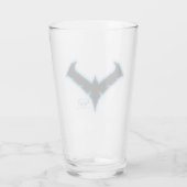 Gotham Knights Nachtelijke Logo Glas (Achterkant)