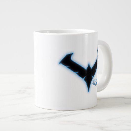 Gotham Knights Nachtelijke Logo Grote Koffiekop (Voorkant rechts)