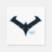 Gotham Knights Nachtelijke Logo Servet (Voorkant)