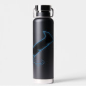 Gotham Knights Nachtelijke Logo Waterfles (Achterkant)