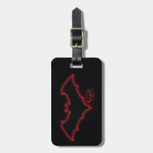 Gotham Knights Red Hood Logo Bagagelabel (Voorkant verticaal)