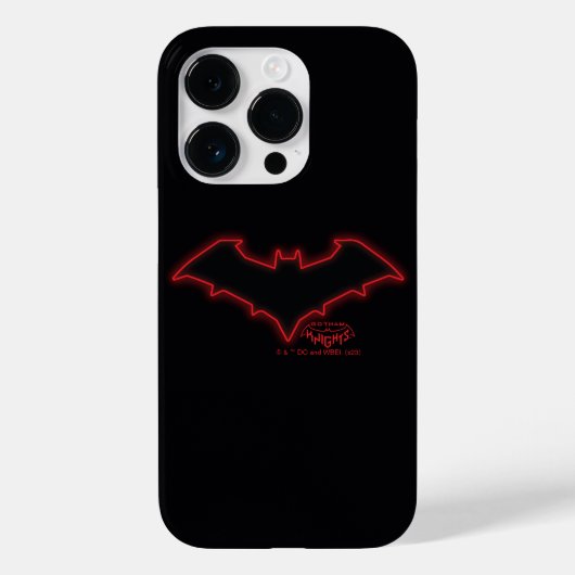 Gotham Knights Red Hood Logo Case-Mate iPhone Case (Achterkant)