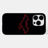 Gotham Knights Red Hood Logo Case-Mate iPhone Case (Achterkant (horizontaal))