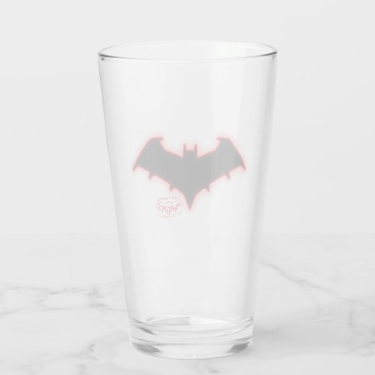 Gotham Knights Red Hood Logo Glas (Achterkant)