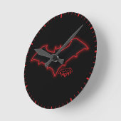 Gotham Knights Red Hood Logo Ronde Klok (Hoek)