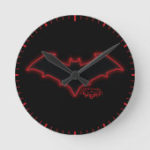 Gotham Knights Red Hood Logo Ronde Klok (Voorkant)