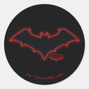 Gotham Knights Red Hood Logo Ronde Sticker