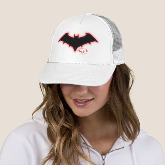 Gotham Knights Red Hood Logo Trucker Pet (In situ)