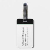 Gotham Knights Robin in Logo Bagagelabel (Achterkant verticaal)