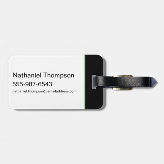 Gotham Knights Robin in Logo Bagagelabel (Achterkant horizontaal)