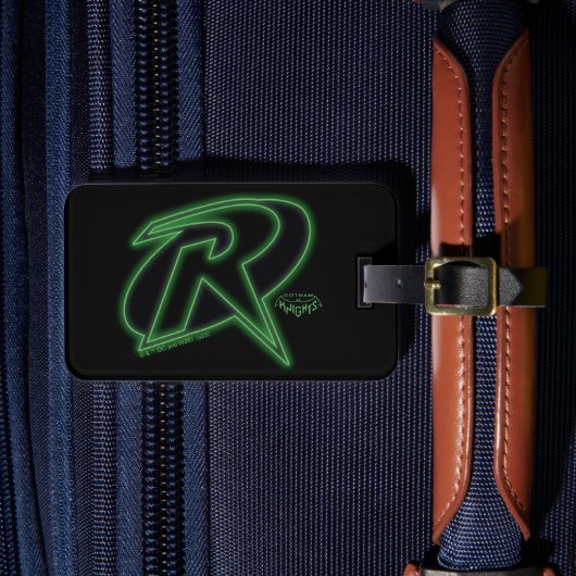 Gotham Knights Robin Logo Bagagelabel (Voorkant Insitu 4)