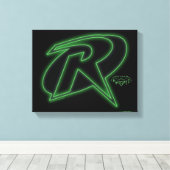 Gotham Knights Robin Logo Canvas Afdruk (Insitu (Houten vloer))