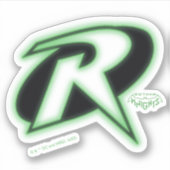Gotham Knights Robin Logo Sticker (Voorkant)