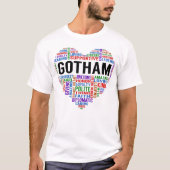 GOTHAM Legend Heart T-shirt (Voorkant)