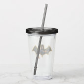 Gotham Ridders Batgirl in Logo Acryl Drinkbeker (Achterkant)