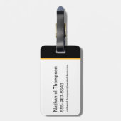 Gotham Ridders Batgirl in Logo Bagagelabel (Achterkant verticaal)