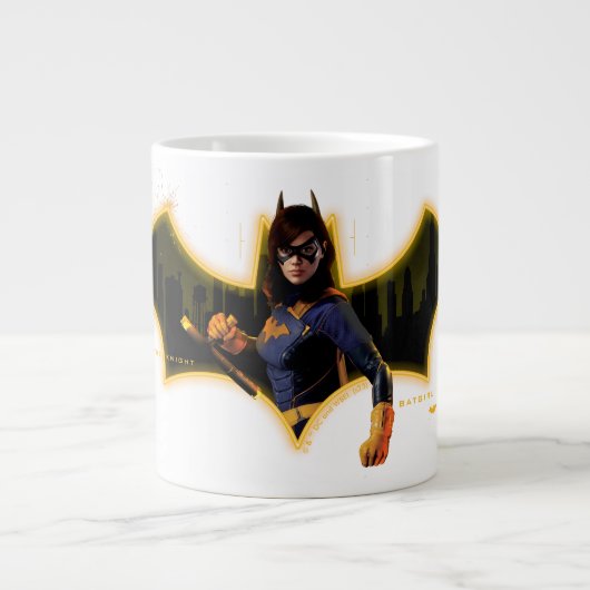 Gotham Ridders Batgirl in Logo Grote Koffiekop (Voorkant)