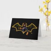 Gotham Ridders Batgirl in Logo Kaart (Gele Bloem)