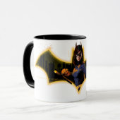 Gotham Ridders Batgirl in Logo Mok (Voorkant links)