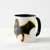 Gotham Ridders Batgirl in Logo Mok (Voorkant rechts)